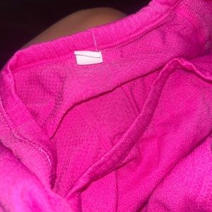 Lululemon hot pink swiftly tech shirt
